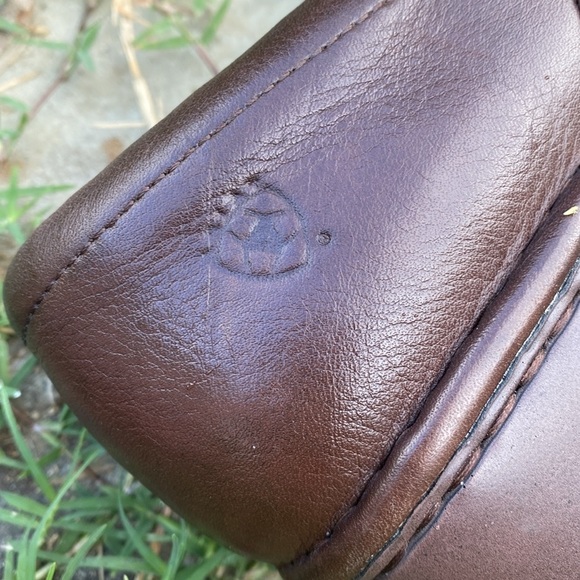 Ariat western slip on clogs mules 9.5 B floral stitching supportive comfort - Picture 7 of 11